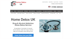 Desktop Screenshot of homedetox.co.uk
