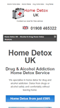 Mobile Screenshot of homedetox.co.uk